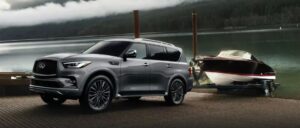 Read more about the article 英菲尼迪中期改款QX80现车来了！陆上奢华专机，全尺寸豪华SUV，低调奢华有内涵。你心动了吗？等你来驾！